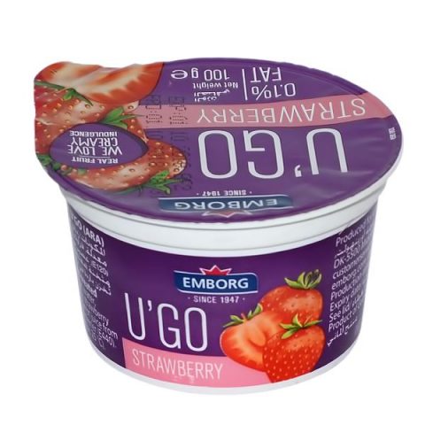 Emborg Yogurt Strawberry 100g