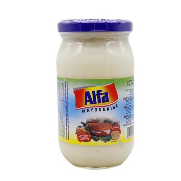 Alfa Mayonnaise 8oz Bottle
