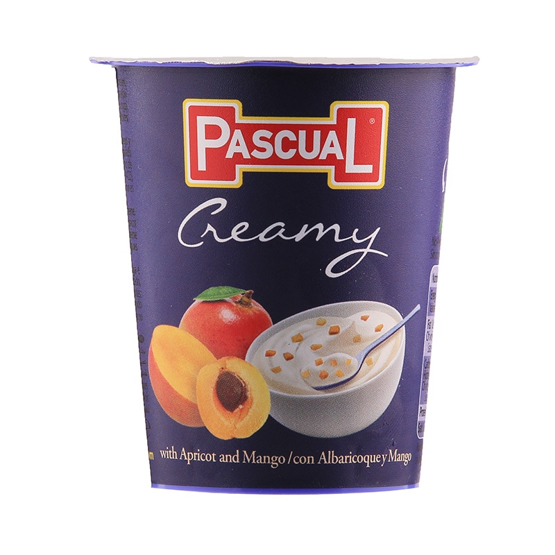 Pascual Yogurt Creamy Apricot Mango 125g