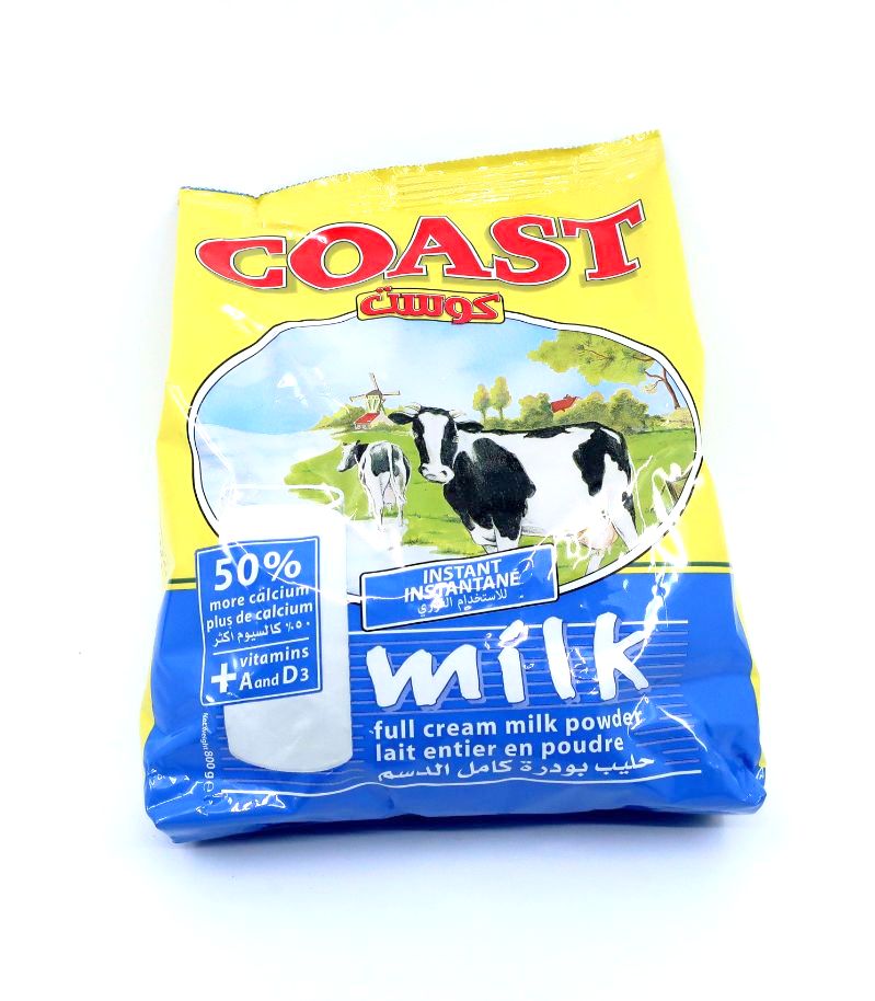 Coast Milk Powder Packet Calcium 800g