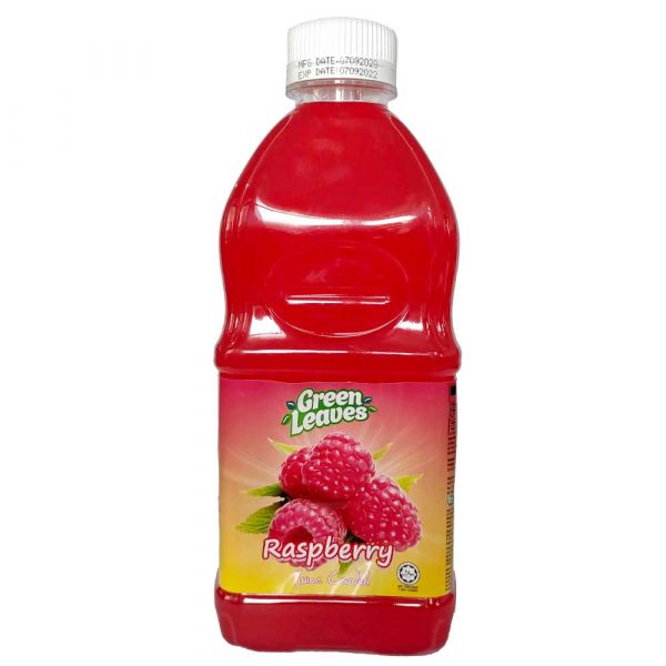 Green Leaves Raspberry 1L