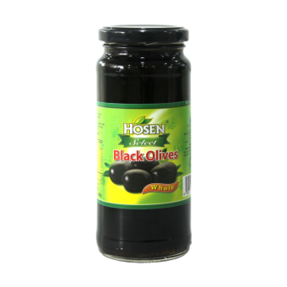 Hosen Olives Black Select Whole 350g