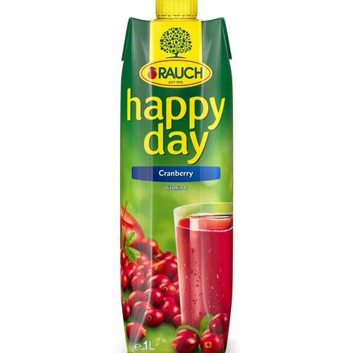 Happy Day Cranberry Juice 1L