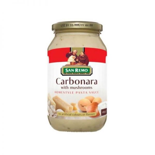 San Remo Pasta Sauce 500g Carbonara