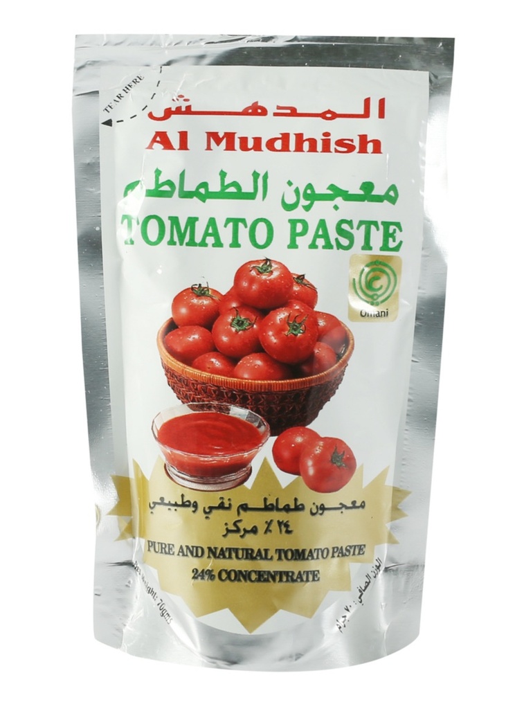 Al Mudhish Tomato Paste 70g Pouch