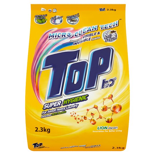 Top Powder 2.1Kg Yellow Hygenic