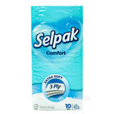 Selpak Comfort Hanky 3ply 10's