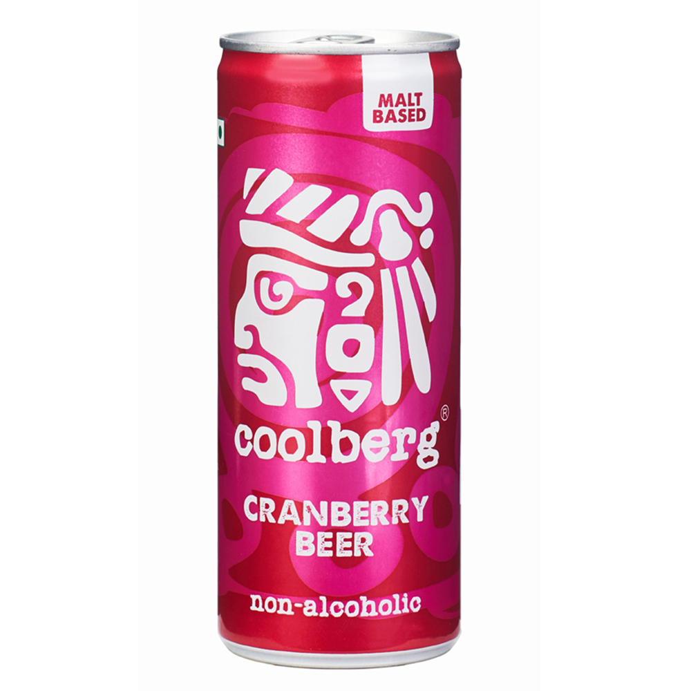 Coolberg Non Alcoholic Beer Cranberry 300ml Tin