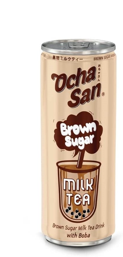 Ochasan Milk Tea 230ml Brown Sugar Boba