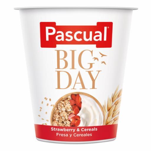 Pascual Yogurt Bigday Straw Cereal 125g