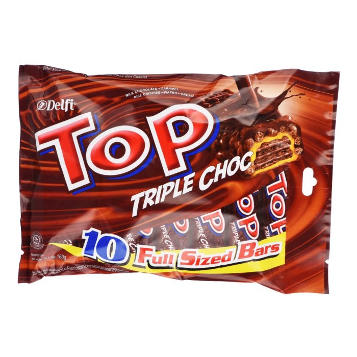Delfi Top Triple Chocolate Pack 160g