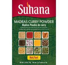 Suhana Powder 70g Madras Curry
