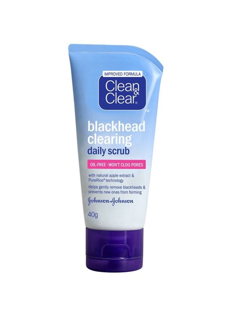 Clean Clear Facial Scrub Blackhead 80g