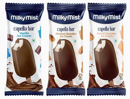 Milky Mist Icecream Bar 80ml Vanilla Choco