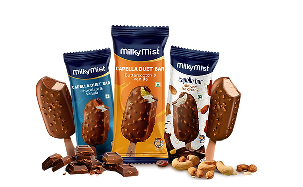Milky Mist Icecream Bar 80ml Vanilla Bscotch