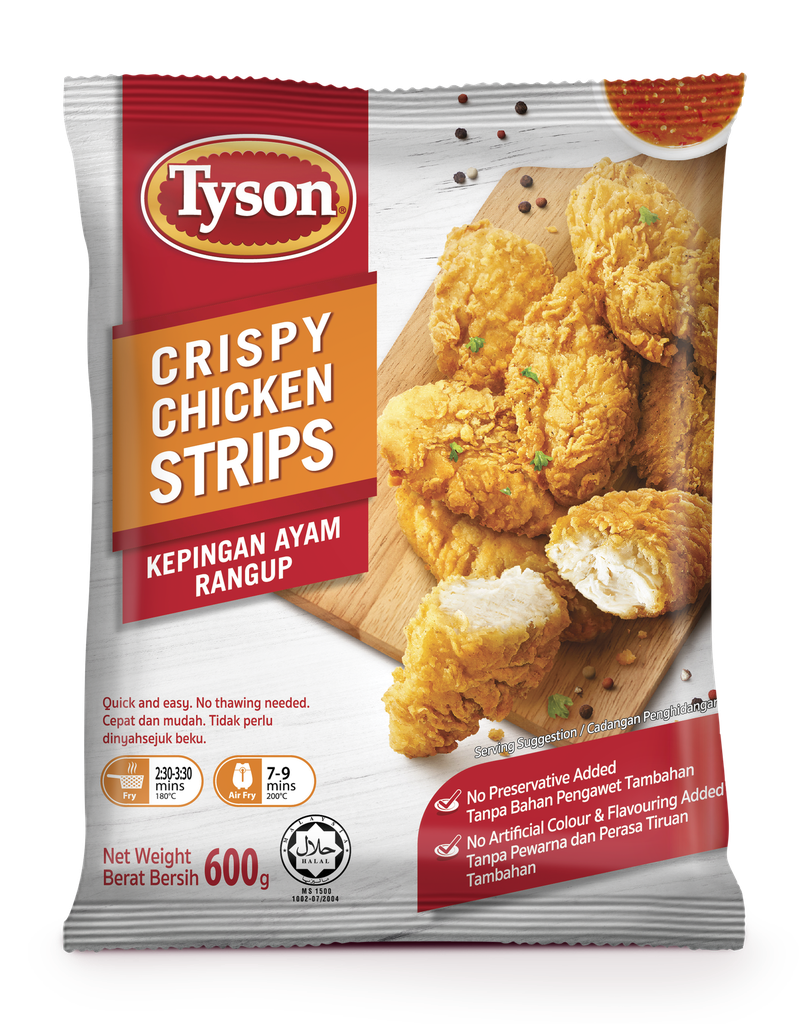 Tyson Chicken 600g Crispy Strip