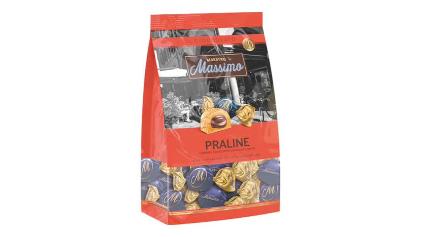 Massimo Praline Caramel Toffee Chocolate 200g