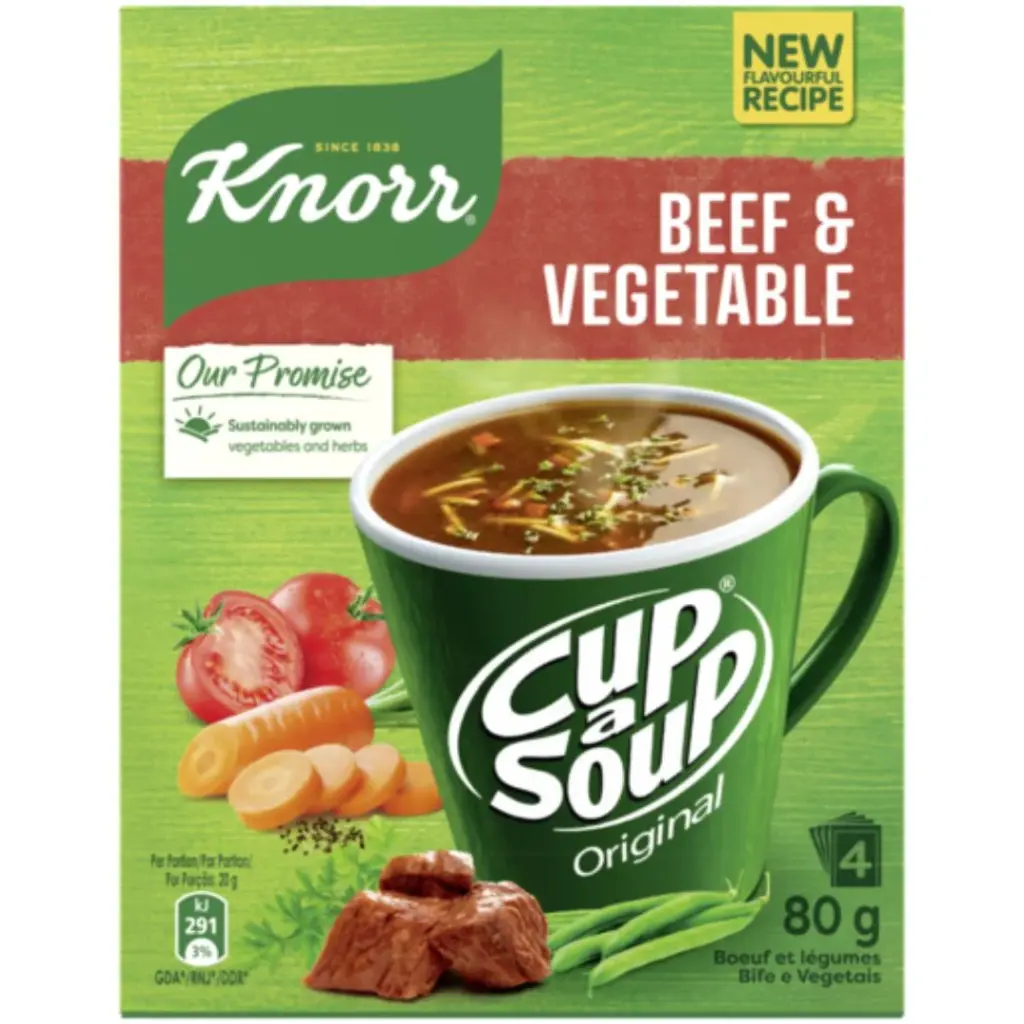 Knorr Soup 80g Beef & Vegetable