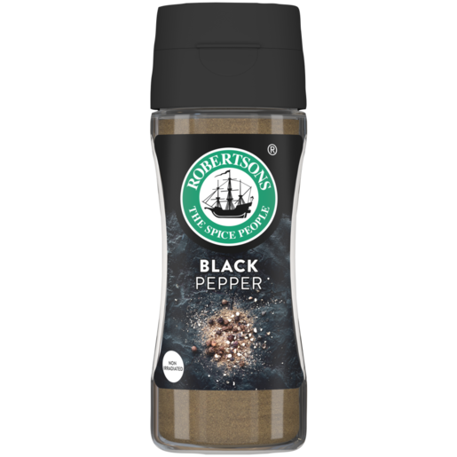 Robertsons Spices Black Pepper 50g