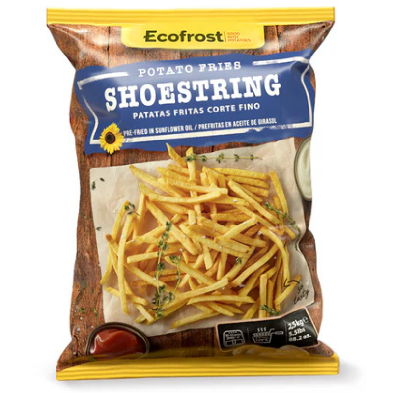 Ecofrost Potato Fries 7/7 2.5Kg