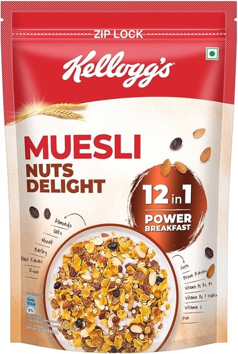 [302118] Kelloggs Muesli Nut Delight 1000g