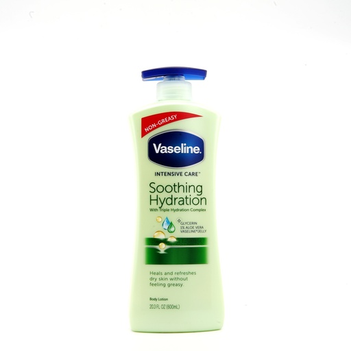 [8901030912993] Vaseline Body lotion Soothing Hydration 725ml