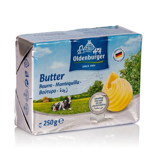 [4036300010278] Oldenburger Butter 200g Unsalted