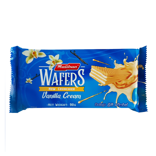 [451136] Maliban Cream Vanilla Wafers 90G