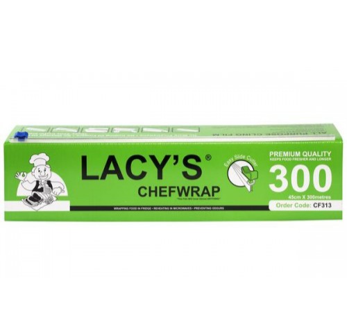 [609006] Lacys Cling Film 45cm x 300M