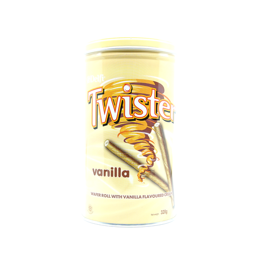 [453126] Delfi Twister 320g Vanilla Tin