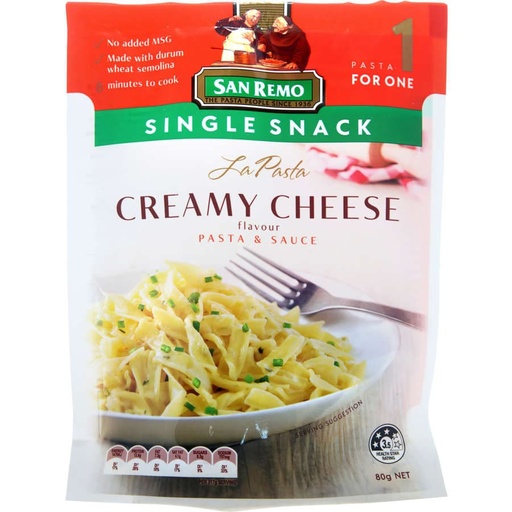 [310078] San Remo La Pasta Crmy Chees 80g