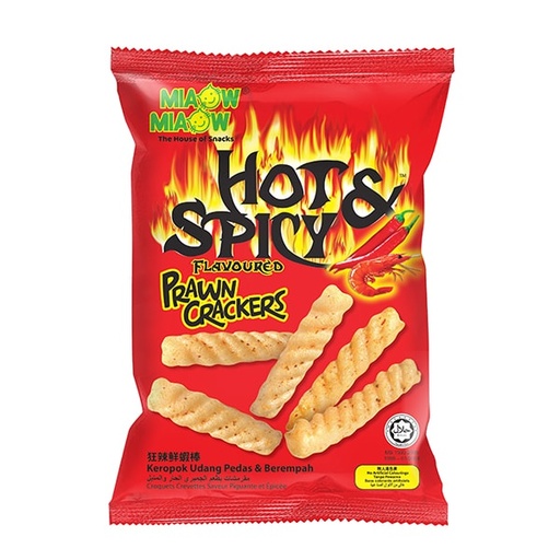 [453047] Miaow Miaow 60g Prawn Hot spicy