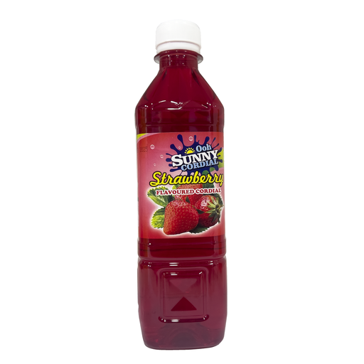 [401143] Ooh Sunny Cordial 500ml Strawberry