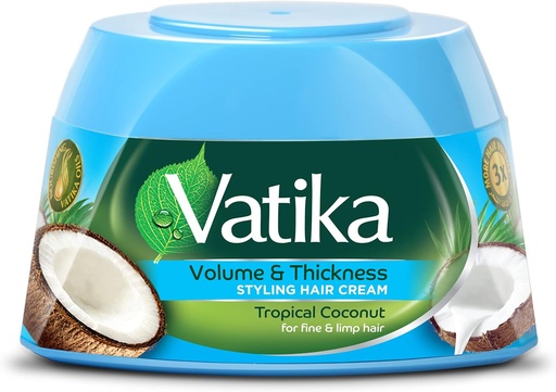 [533449] Vatika Hair Cream 210ml Volume Thickness