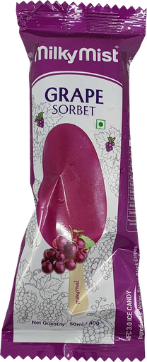 [207276] Milky Mist Icecream Bar 50ml Grapes