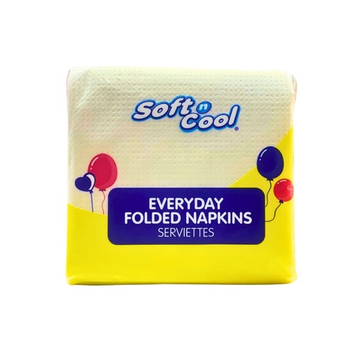 [605100M] HotPack/Soft N Cool Serviette Napkin 80'
