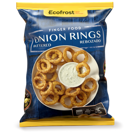 [201071] Ecofrost Onion Ring Battered 1Kg