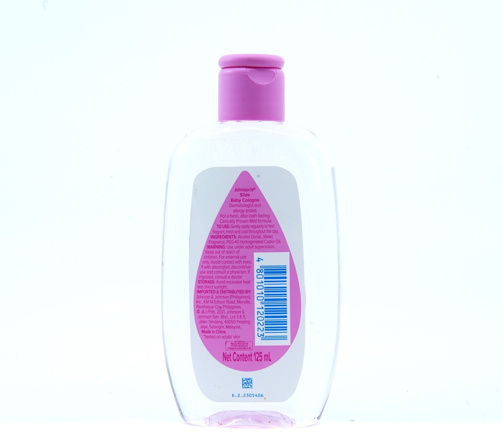 Johnsons Baby Cologne Slide 125Ml