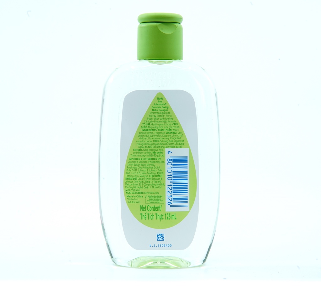 Johnsons Bby Clgn summer wing 125Ml