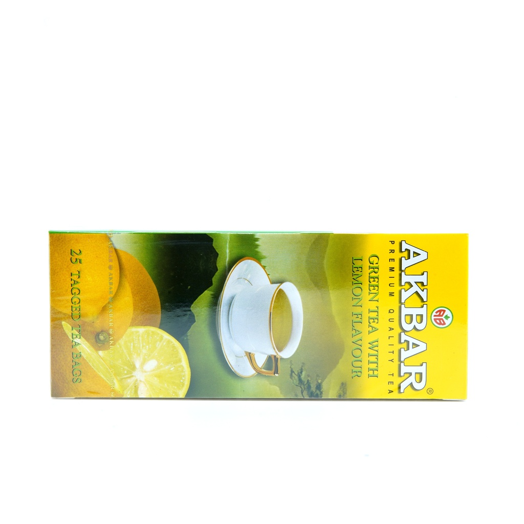 Akbar Green Tea Lemon 25TB