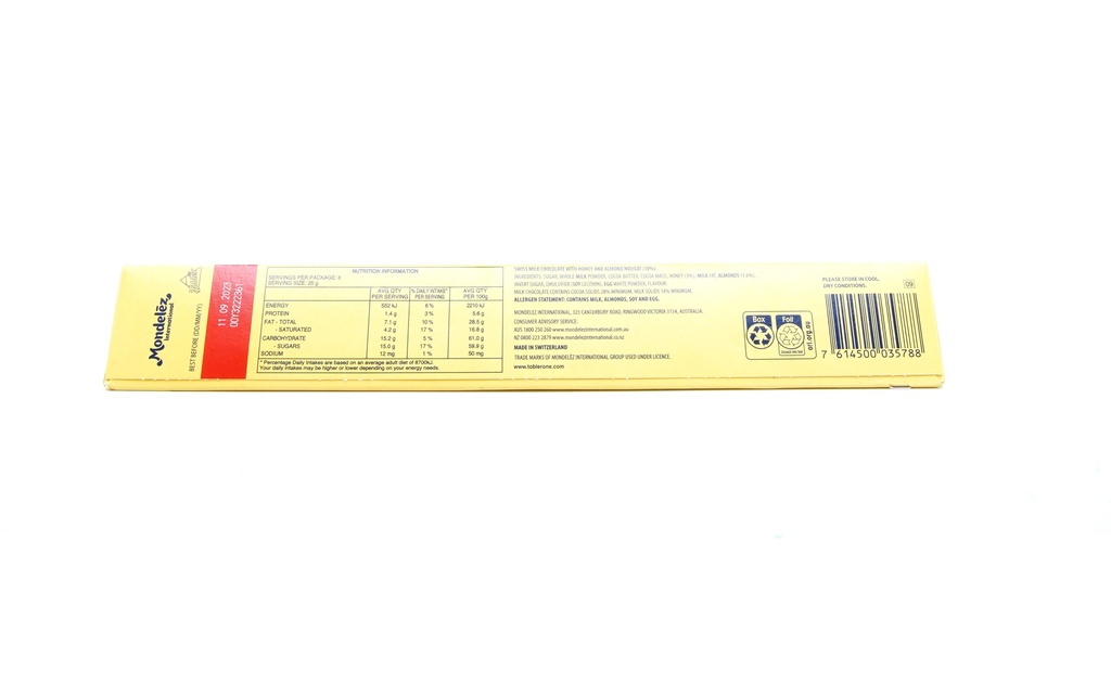 Toblerone Milk 200g
