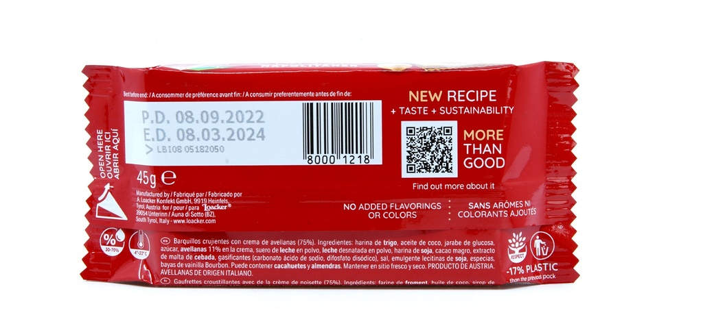 Loacker Classic Napolitaner 45g