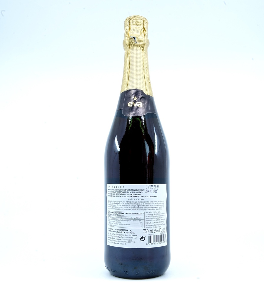 Eva Sparkling Drink Rasberry 750Ml