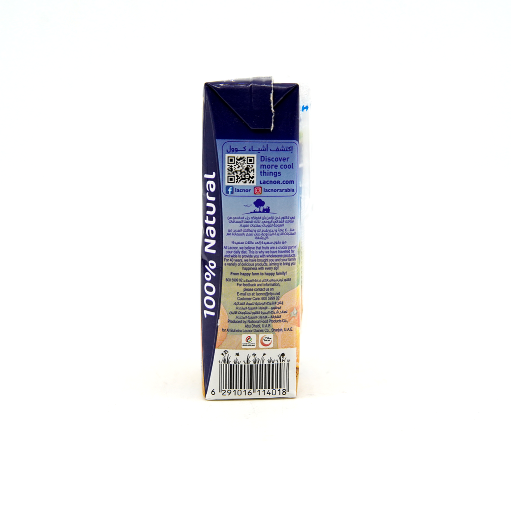 Lacnor Juice 180ml Orange