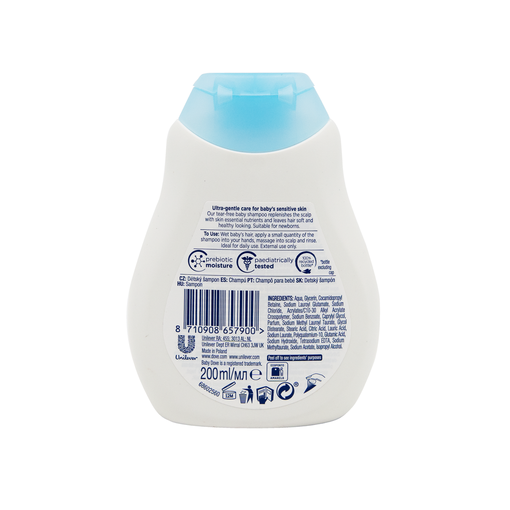 Dove Baby Shampoo Rich Moist 200ml