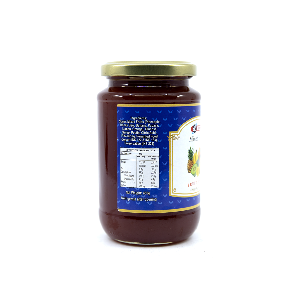 Kicco Jam Fruit Mix fruit 450g
