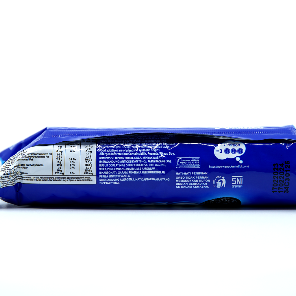 Oreo Peanut Butter & Chocolate 123.5g