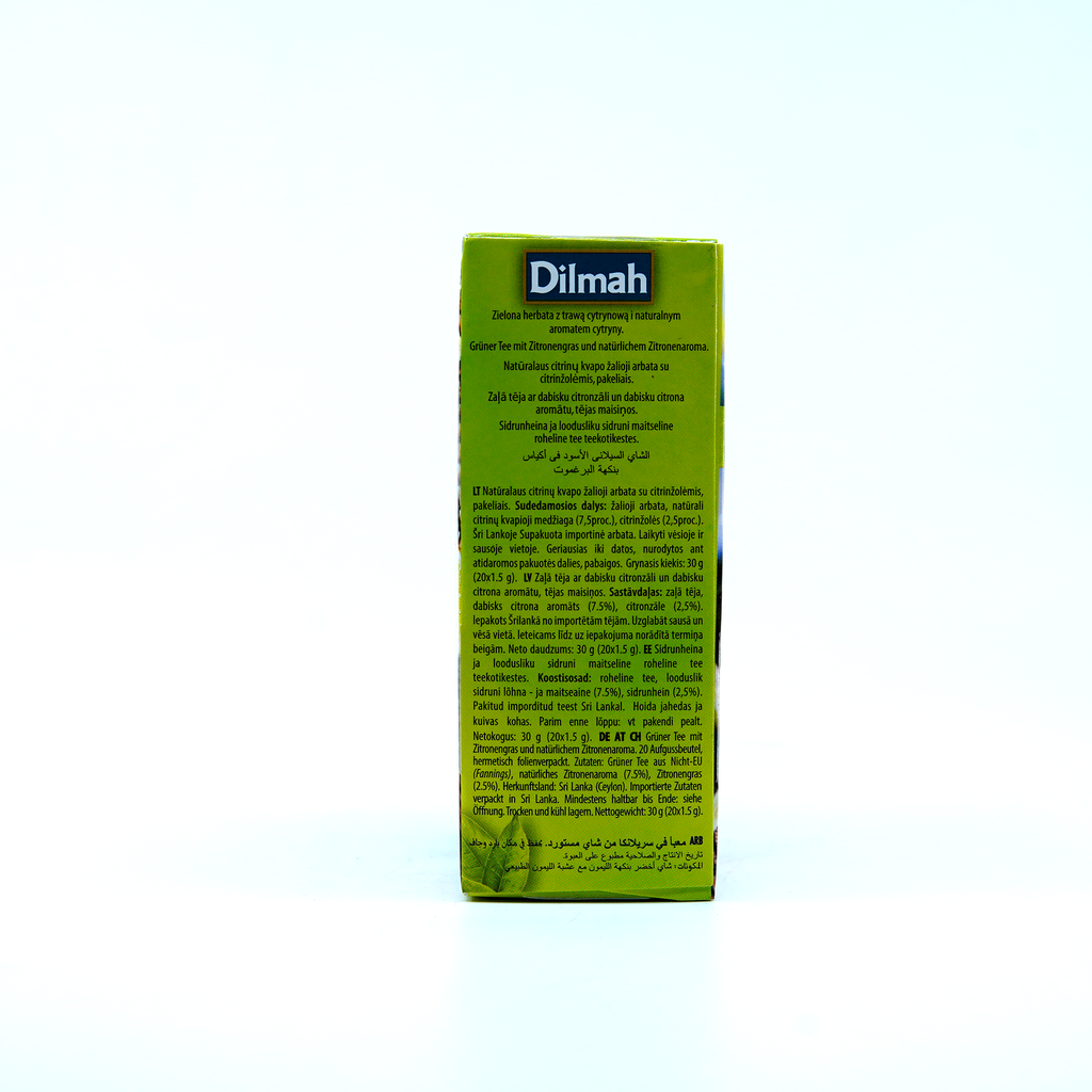 Dilmah Green Tea Lemongrass 20TB