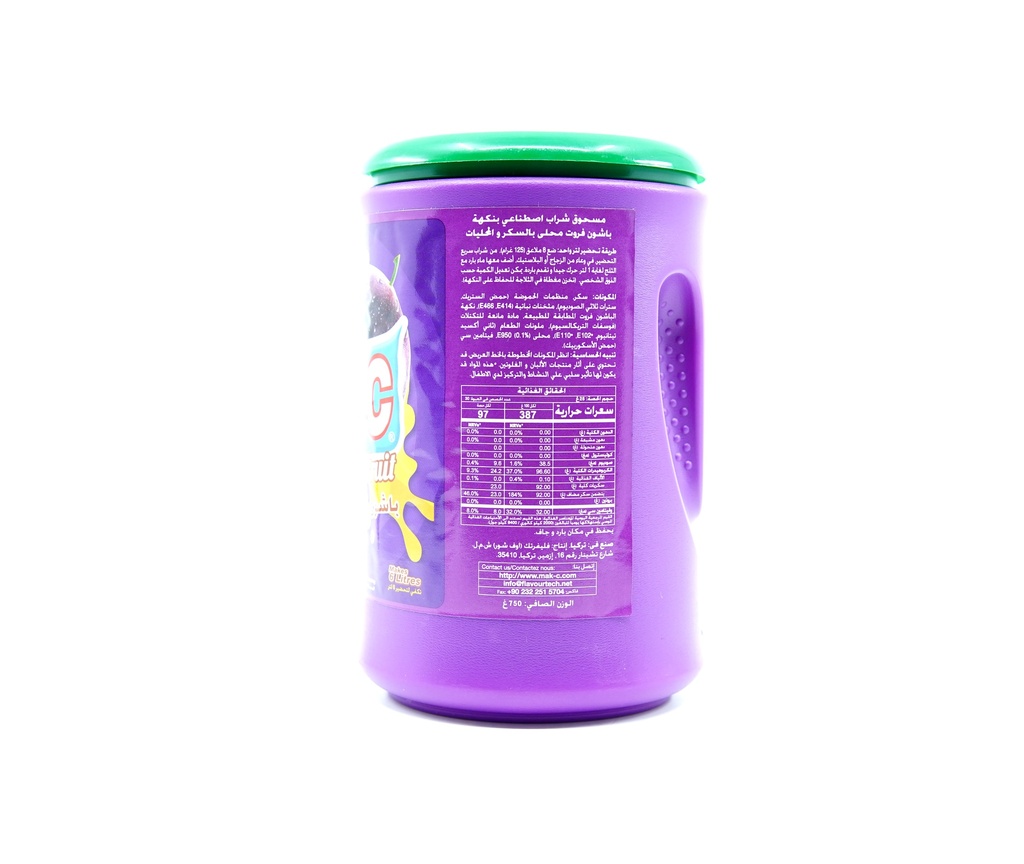 Mak-C Juice Powder Passion 750G