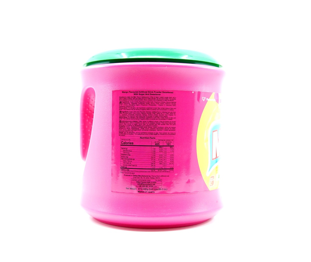 Mak-C Juice Powder Mango 2.5Kg